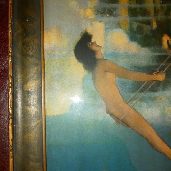 Rare 1920s Maxfield Parrish Collotype Print - Picture 3 of 5